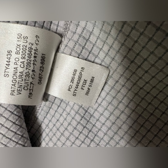Patagonia Women’s Capilene Midweight Crew Baselayer Top Sz S Gray FTGX Polartec - Picture 9 of 14